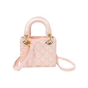 HEART QUILTED PURSE - DOE A DEAR - PURSES