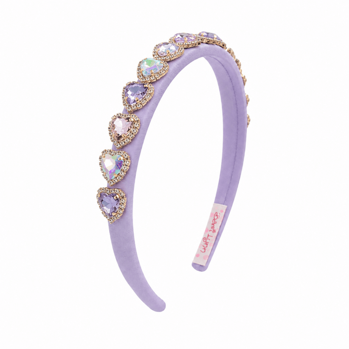 HEART STONE CRYSTAL HEADBAND - BARI LYNN