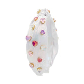 HEART STONE METALLIC HEADBAND (PREORDER) - HEADBANDS