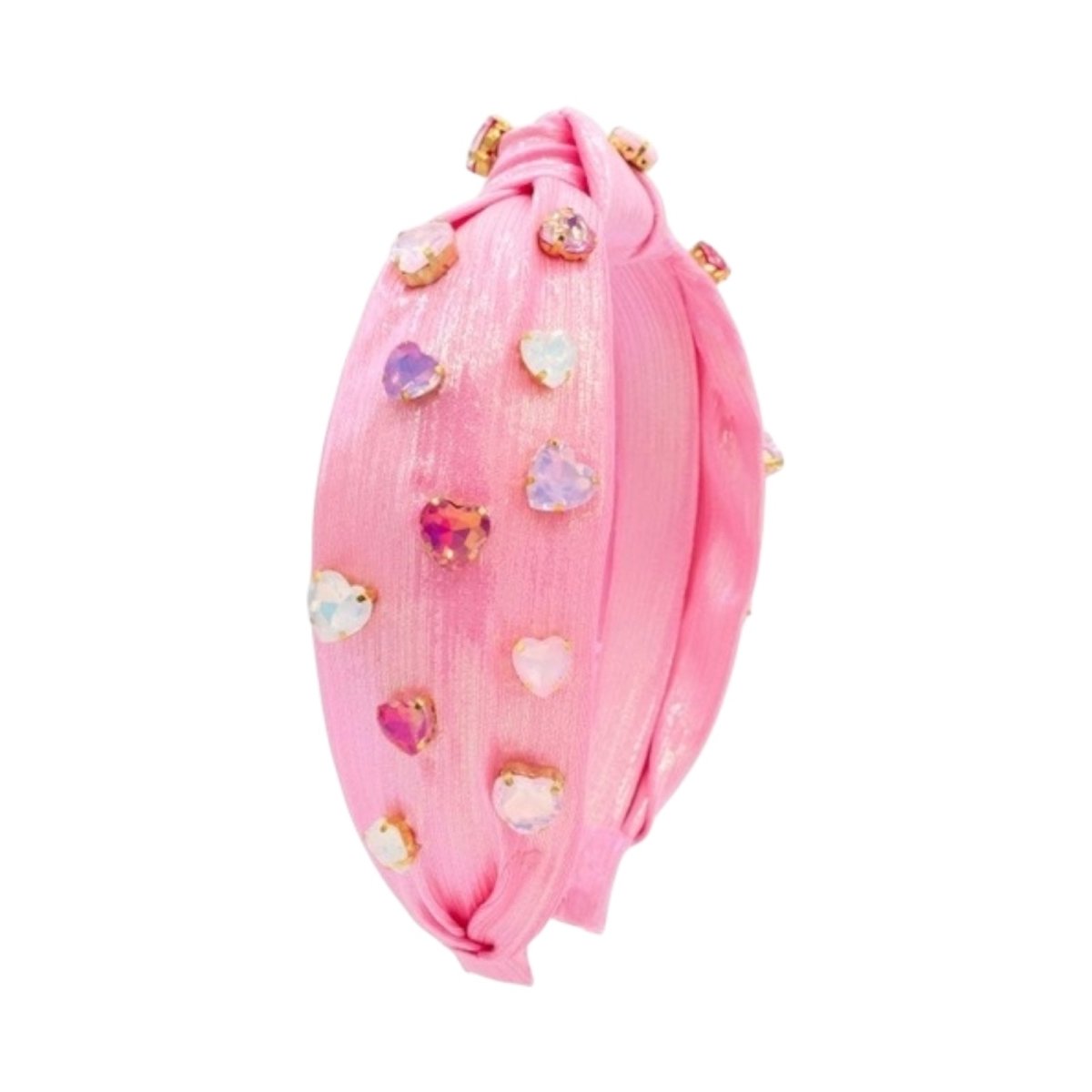 HEART STONE METALLIC HEADBAND (PREORDER) - BARI LYNN