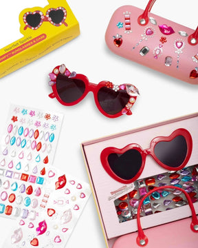 HEARTFELT SPARKLE GEMIFY SUNGLASSES & CASE (PREORDER) - SUNGLASSES