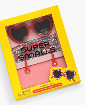 HEARTFELT SPARKLE GEMIFY SUNGLASSES & CASE (PREORDER) - SUNGLASSES
