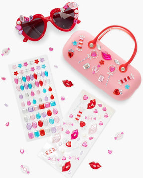 HEARTFELT SPARKLE GEMIFY SUNGLASSES & CASE (PREORDER) - SUNGLASSES