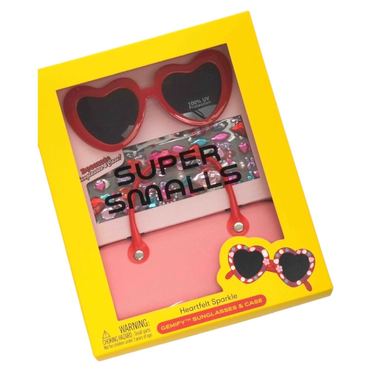 HEARTFELT SPARKLE GEMIFY SUNGLASSES & CASE (PREORDER) - SUPER SMALLS
