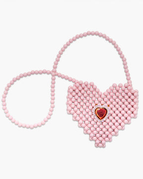 HEARTFELT SPARKLE PEARL HANDBAG (PREORDER) - PURSES