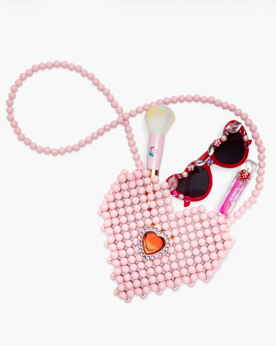 HEARTFELT SPARKLE PEARL HANDBAG (PREORDER) - PURSES