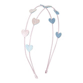 HEARTS DOUBLE ALICE HEADBAND (PREORDER) - MIMI & LULA