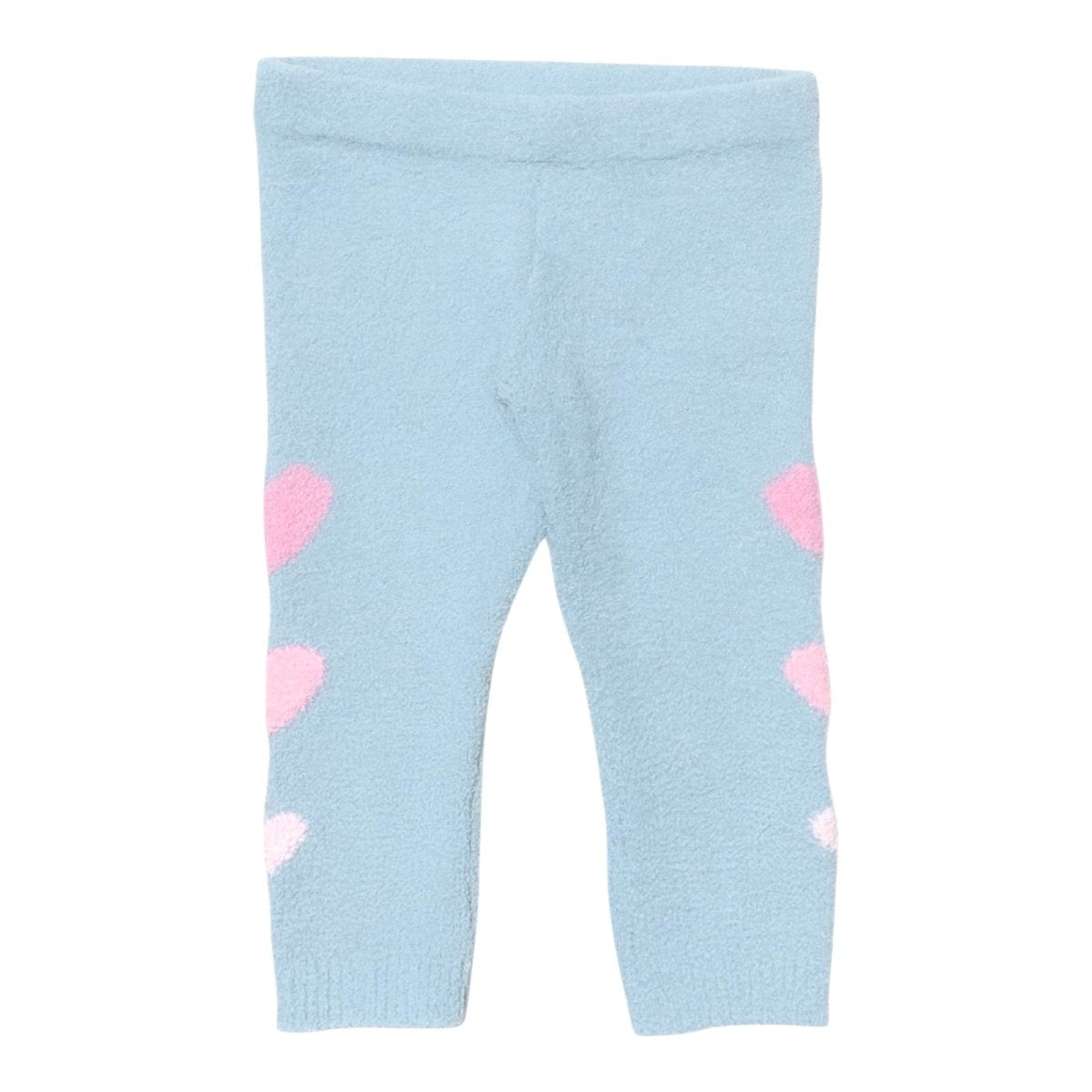 HEARTS FUZZY FLEECE LOUNGE LEGGINGS - CHASER KIDS