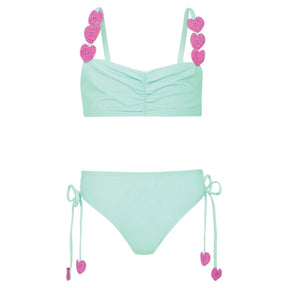 HEARTS TWO PIECE BIKINI (PREORDER) - PQ KIDS