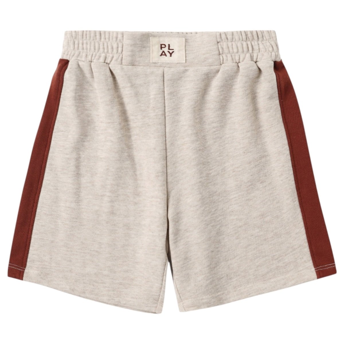 HEATHERED ASH BOXING SWEAT SHORTS - RYLEE + CRU