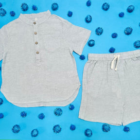 HEATHERED PERRY SHORTS - RYLEE + CRU