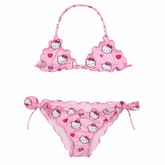 HELLO KITTY FROU FROU TWO PIECE BIKINI - MC2 SAINT BARTH KIDS - TWO PIECE BIKINI