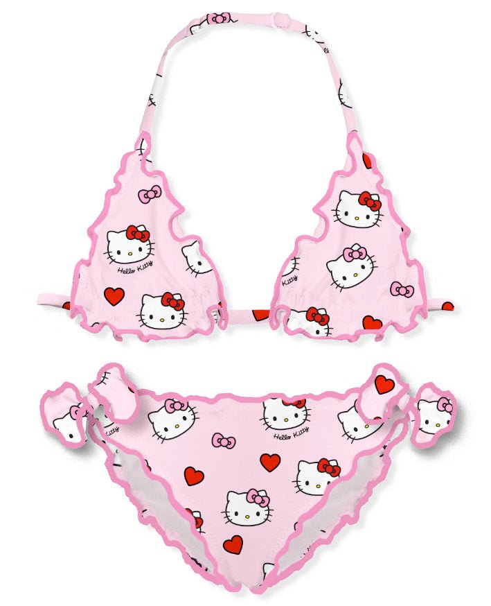 HELLO KITTY FROU FROU TWO PIECE BIKINI (PREORDER) - MC2 SAINT BARTH KIDS