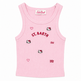 HELLO KITTY TANK TOP - MC2 SAINT BARTH KIDS - TANK TOPS