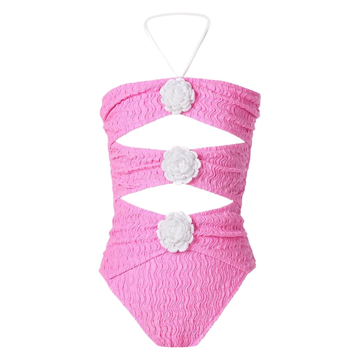 HOBB FLOWERS CRINKLE ONE PIECE SWIMSUIT (PREORDER) - NESSI BYRD