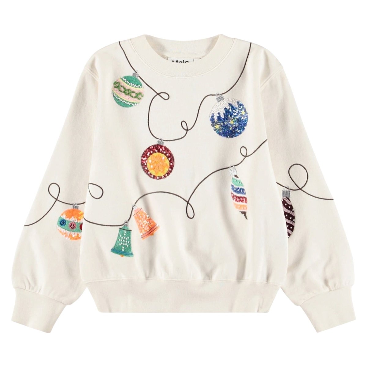 HOLIDAY MAGIC SEQUIN SWEATSHIRT - MOLO - SWEATERS