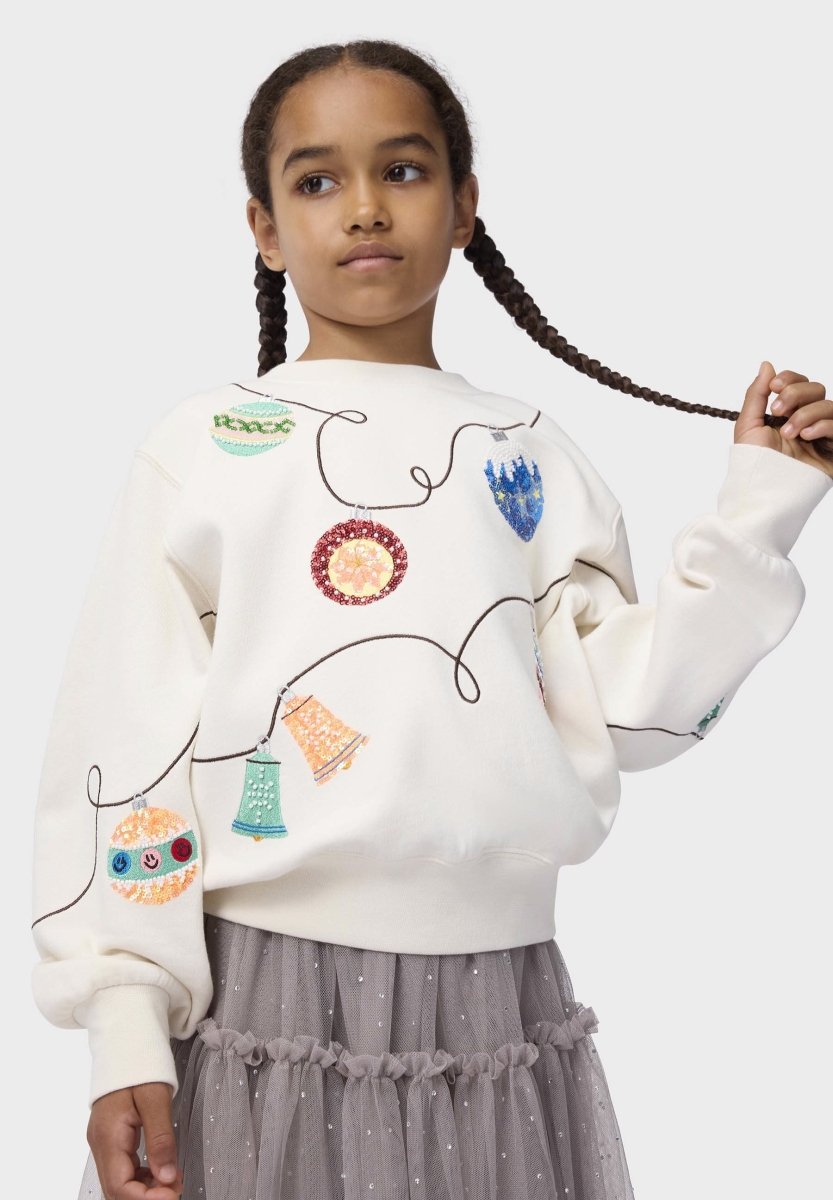 HOLIDAY MAGIC SEQUIN SWEATSHIRT - MOLO - SWEATERS
