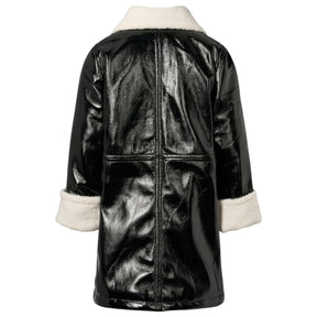 HORTENCIA PATENT RAINWEAR COAT (PREORDER) - MOLO
