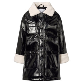 HORTENCIA PATENT RAINWEAR COAT (PREORDER) - MOLO