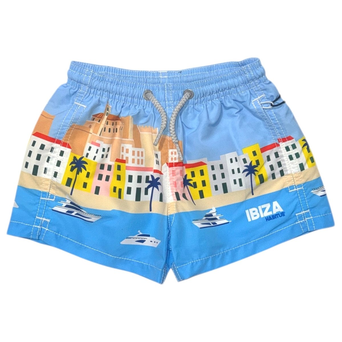 IBIZA HAITI SWIM TRUNKS - MC2 SAINT BARTH KIDS