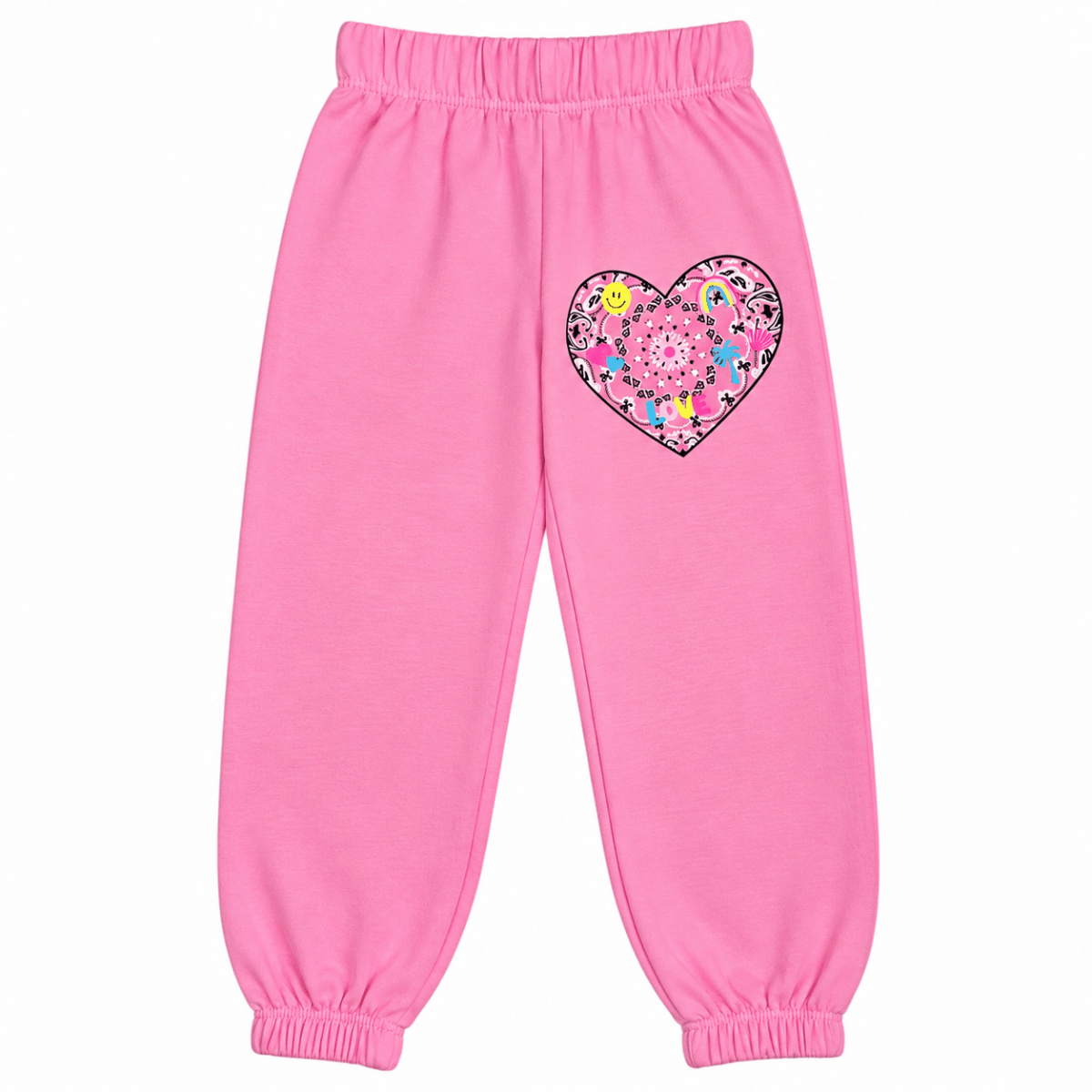 ICON BANDANA HEART SWEATPANTS - FIREHOUSE