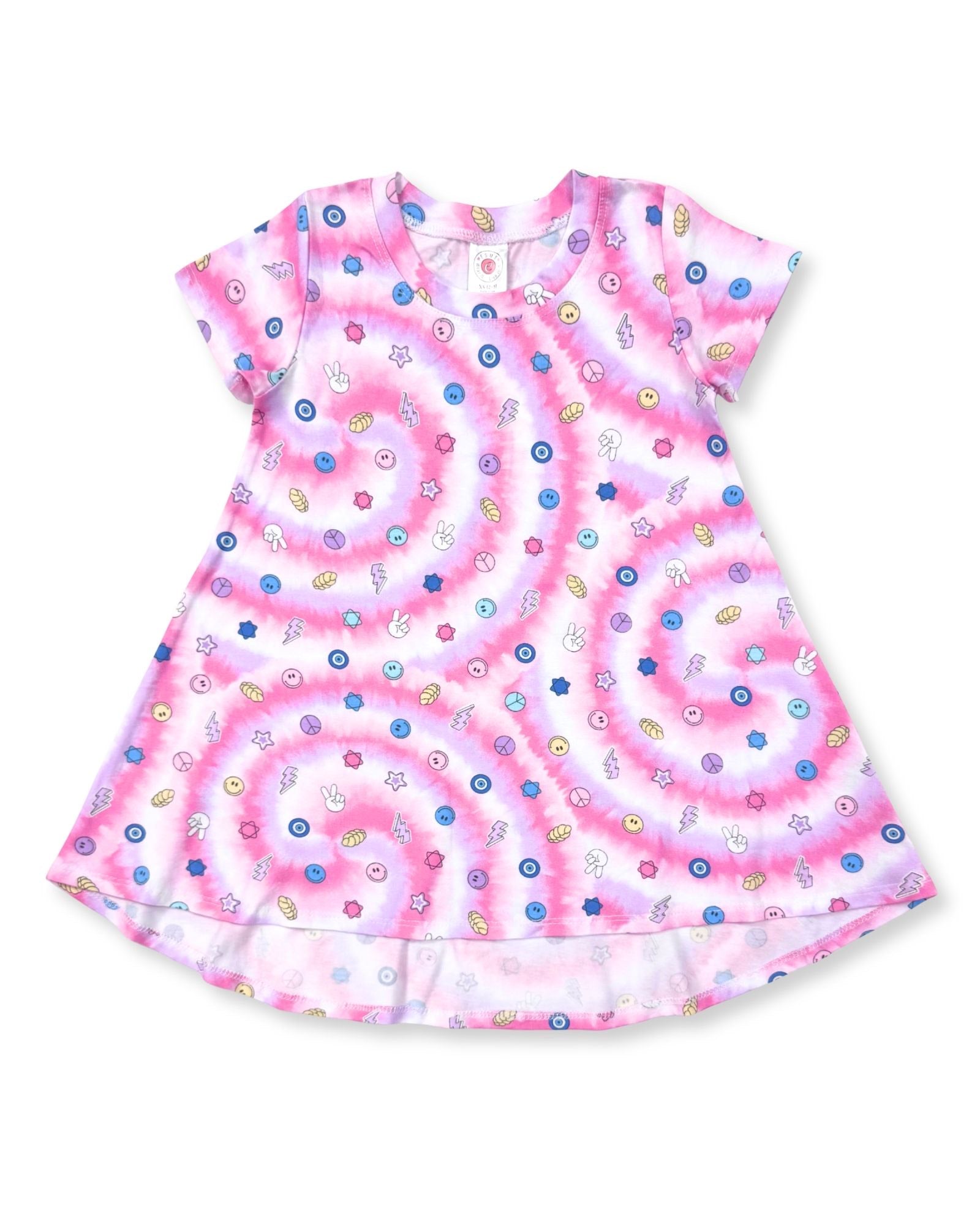 COOL ICONS SHORT SLEEVE DRESS