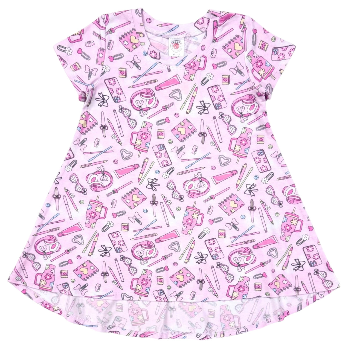 SCHOOL GIRL SHORT SLEEVE DRESS