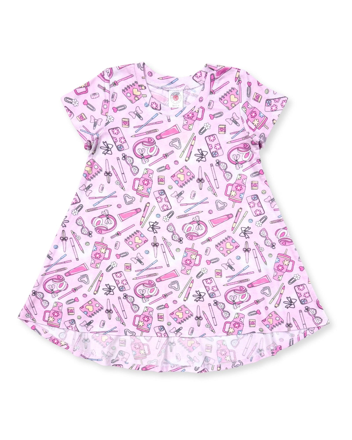 SCHOOL GIRL SHORT SLEEVE DRESS