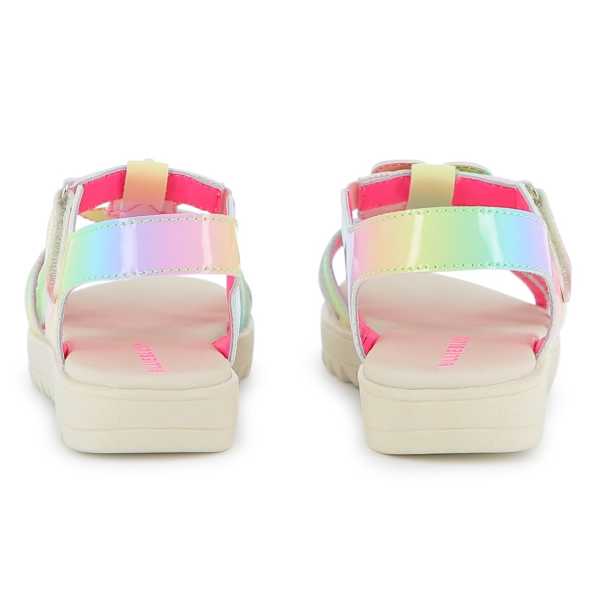 IRIDESCENT HEART & STAR SANDALS (PREORDER) - BILLIEBLUSH
