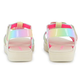 IRIDESCENT HEART & STAR SANDALS (PREORDER) - BILLIEBLUSH