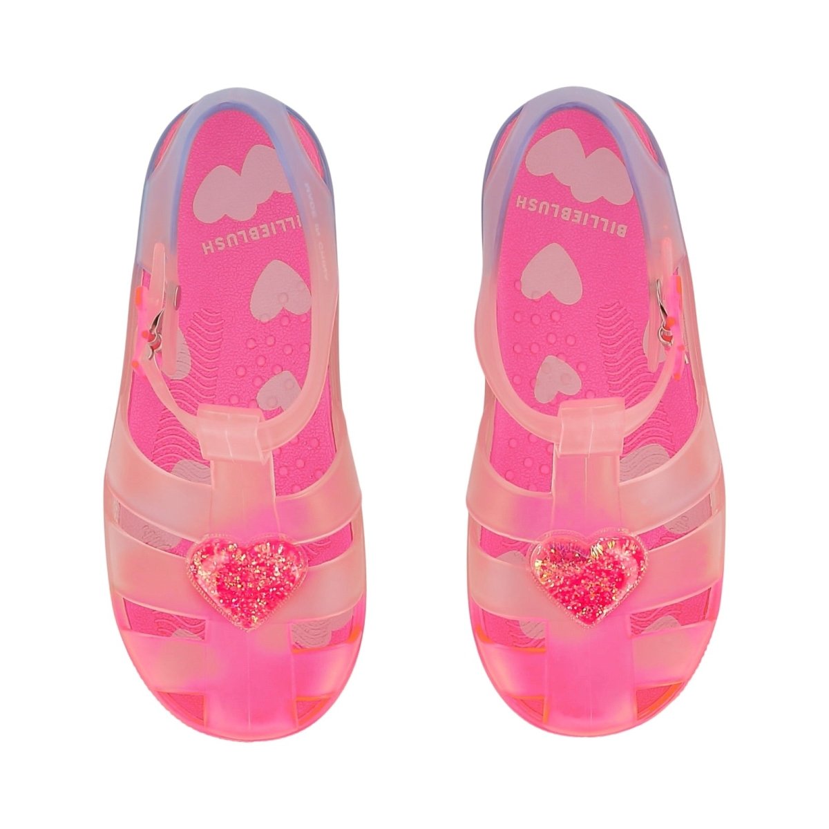 JELLY HEART SANDALS (PREORDER) - BILLIEBLUSH