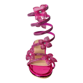 JESS CRYSTAL STRAPPY HEEL (PREORDER) - MINI DREAMERS