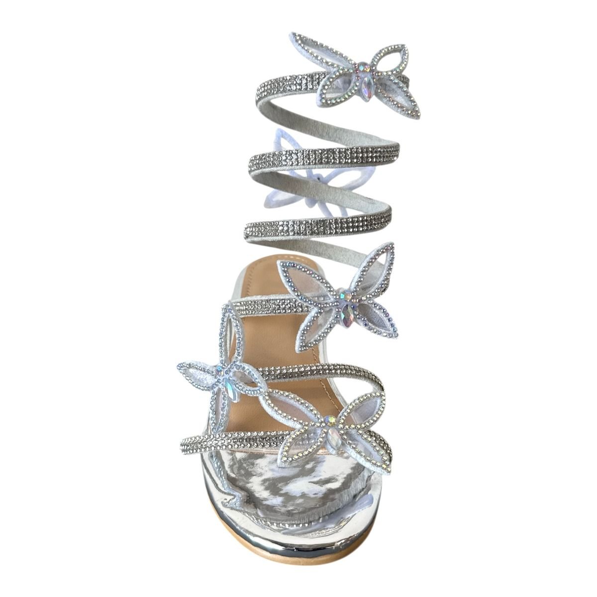 JESS CRYSTAL STRAPPY HEEL (PREORDER) - MINI DREAMERS