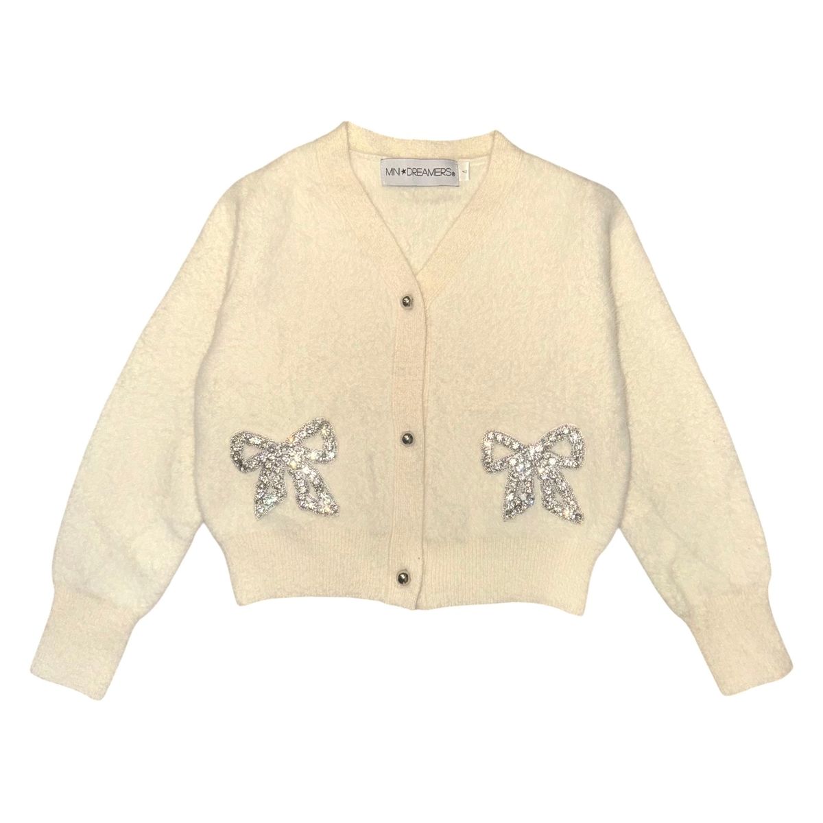 JOELLE BOW CARDIGAN - CARDIGANS