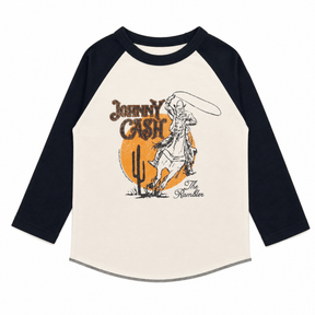 JOHNNY CASH LONG SLEEVE TSHIRT - ROWDY SPROUT - LONG SLEEVE TOPS