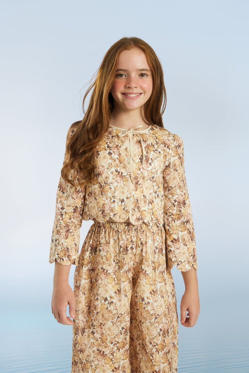 JOSETTE TOP AND BALLOON PANTS SET (PREORDER) - MARLO - SET