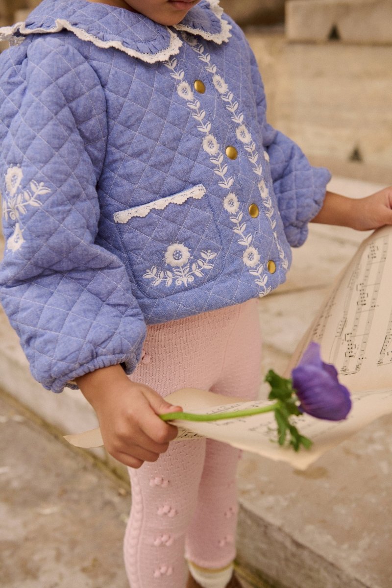JOULIANA CHAMBRAY COAT - JACKETS