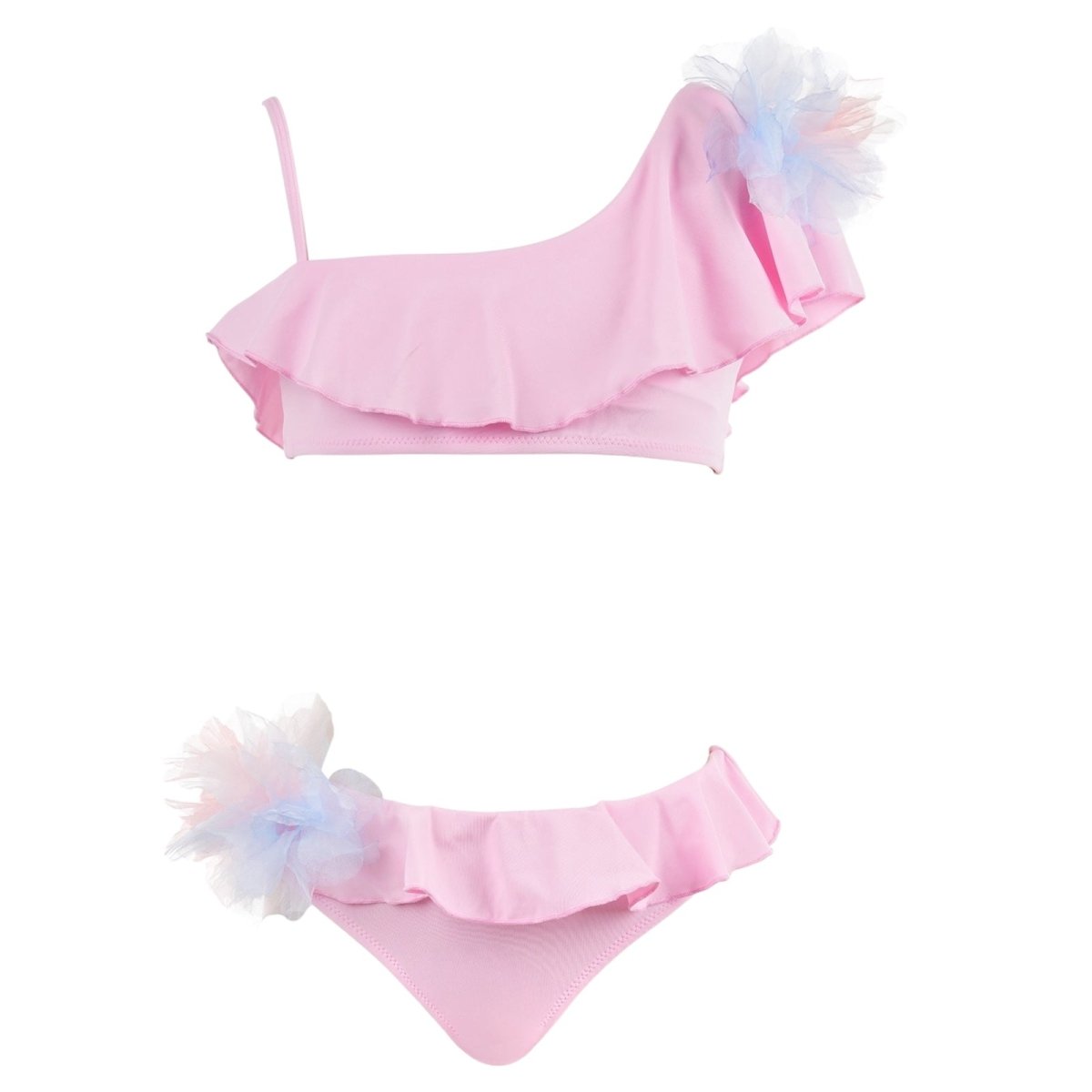 JUNIA TULLE ONE SIDED TWO PIECE BIKINI - NESSI BYRD