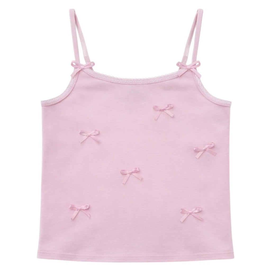 k*u様 pois ポワ　mellow cami メロウキャミ KENZIE BOW CAMI TANK TOP by KATIE J NYC | Kids Fashion | Mini Dreamers