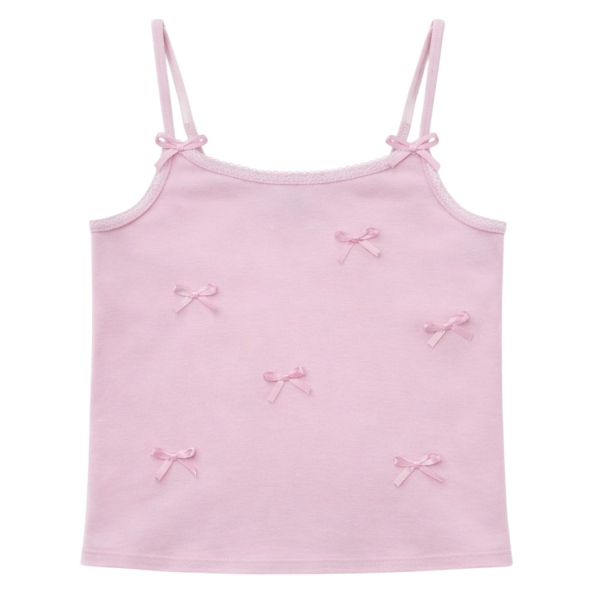 KENZIE BOW CAMI TANK TOP (PREORDER) - TANK TOPS
