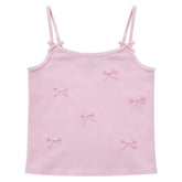 KENZIE BOW CAMI TANK TOP (PREORDER) - TANK TOPS
