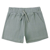 KNITTED RELAXED SHORTS SET - RYLEE + CRU - SHORTS