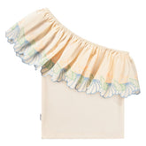 LACE ONE SHOULDER RATJA TOP (PREORDER) - MOLO