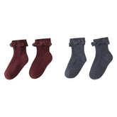 LACE TRIM SOCKS - RYLEE + CRU