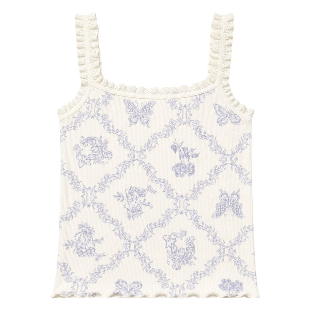 LAVENDER GARDEN SUSAN TANK TOP