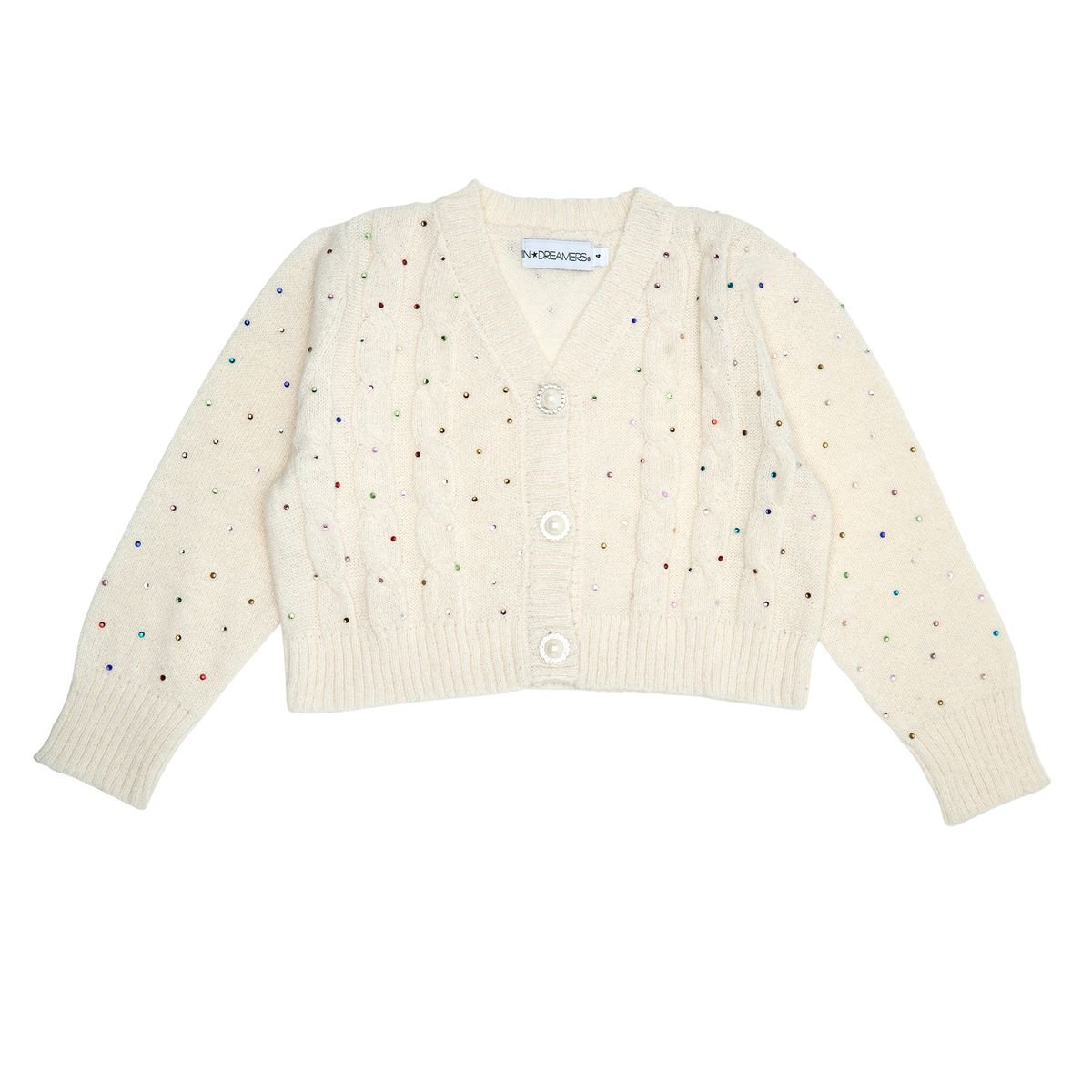 LEAH CRYSTAL CARDIGAN - MINI DREAMERS