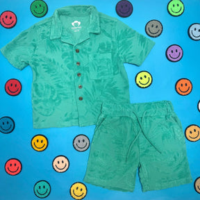 LEAVES TERRY SHORTS - APPAMAN