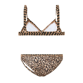 LEONA LEOPARD TWO PIECE SPORTY BIKINI (PREORDER) - MARLO