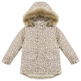 LEOPARD PARKA SKI JACKET - RYLEE + CRU - JACKETS