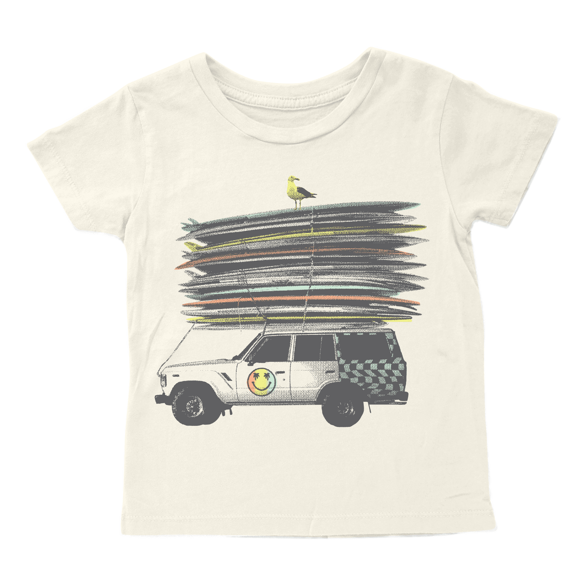LETS GO SURF TSHIRT (PREORDER) - TINY WHALES